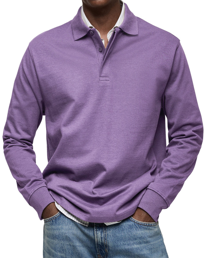 Anthony | Chemise Poloshirt Casual à Manches