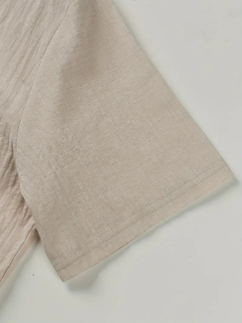 Axel | Chemise élégante à manches courtes