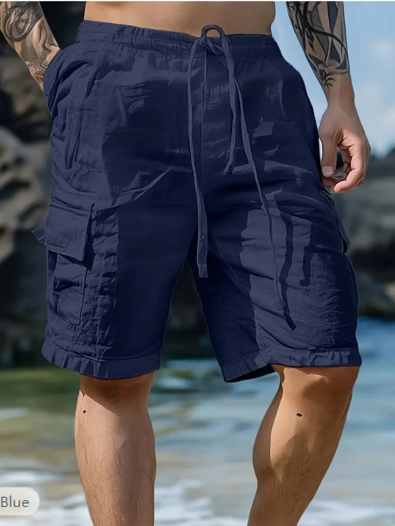 Michel | Short respirant à taille élastique