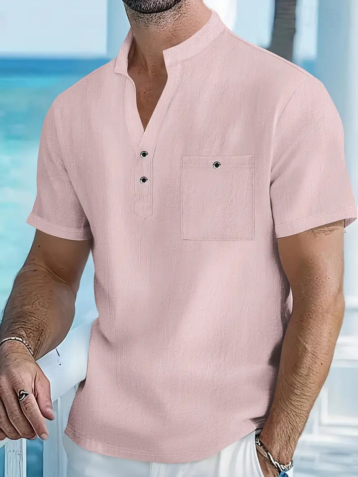 Axel | Chemise élégante à manches courtes