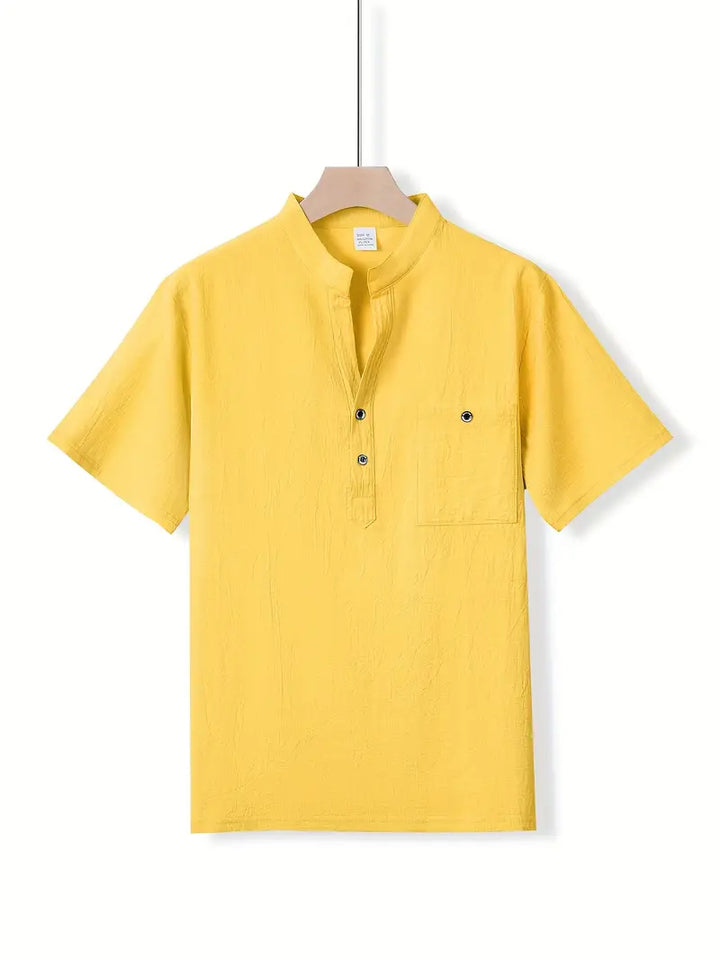 Axel | Chemise élégante à manches courtes