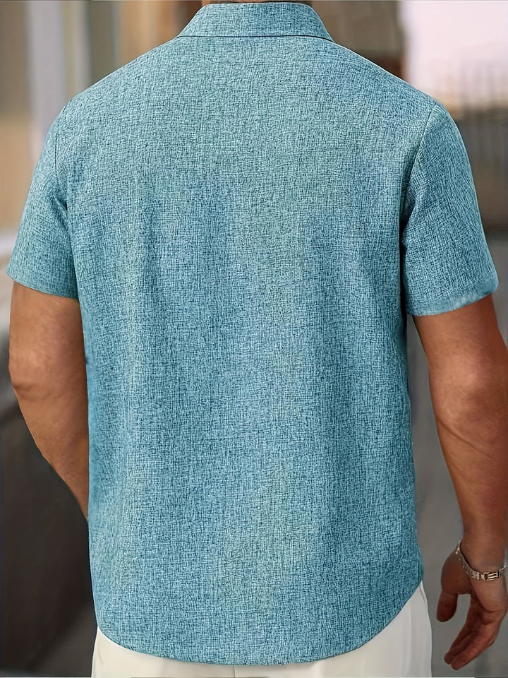 Adrien | Chemise légère à manches courtes en