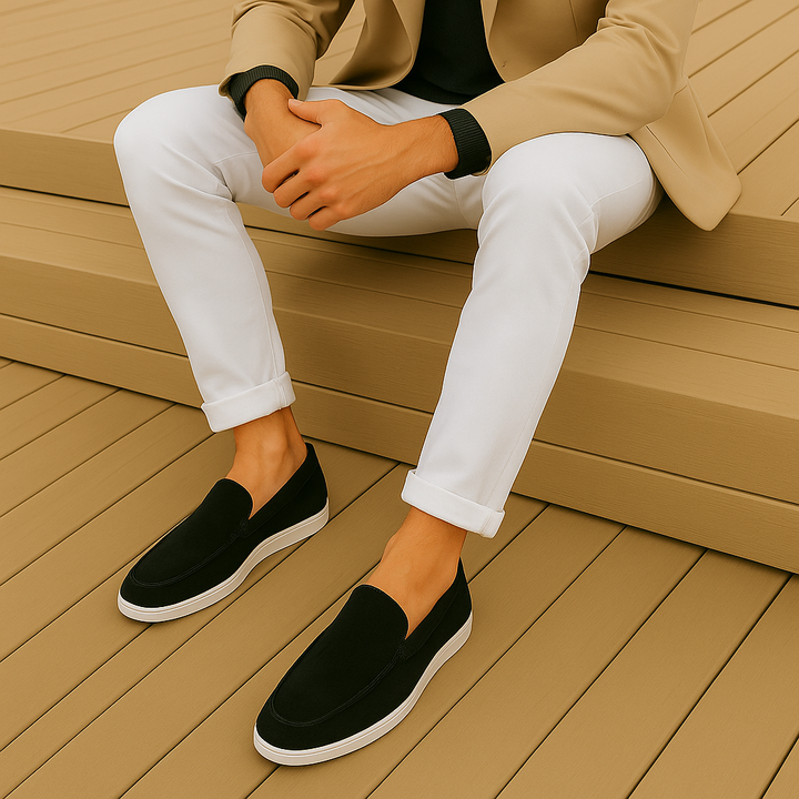 Tristan | Mocassins élégants en suède