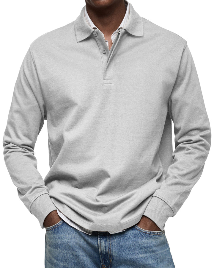 Anthony | Chemise Poloshirt Casual à Manches