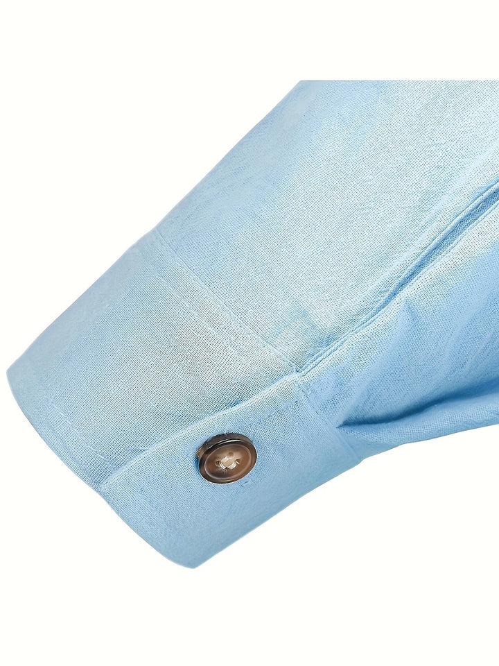 Bruno | Chemise légère en coton à manches