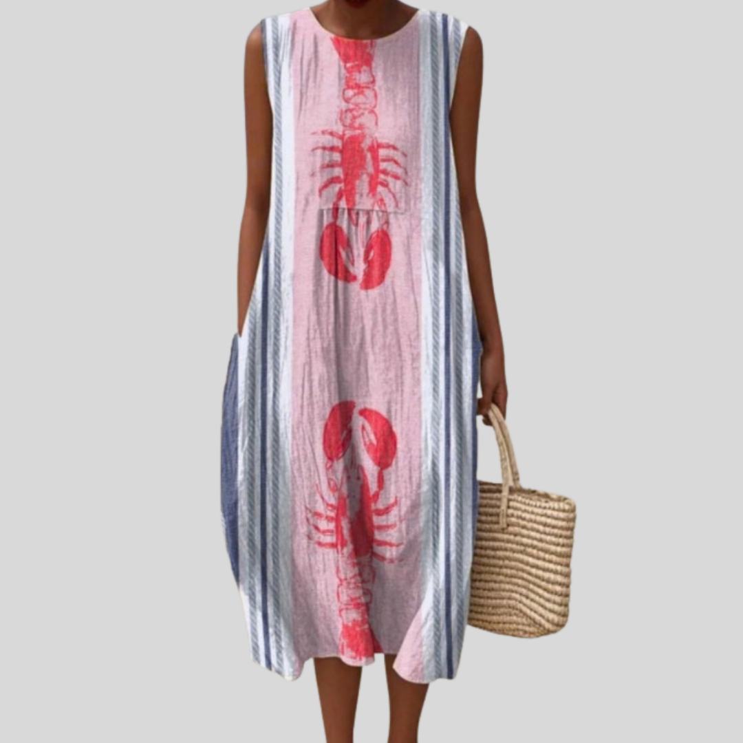 Robe fluide et confortable