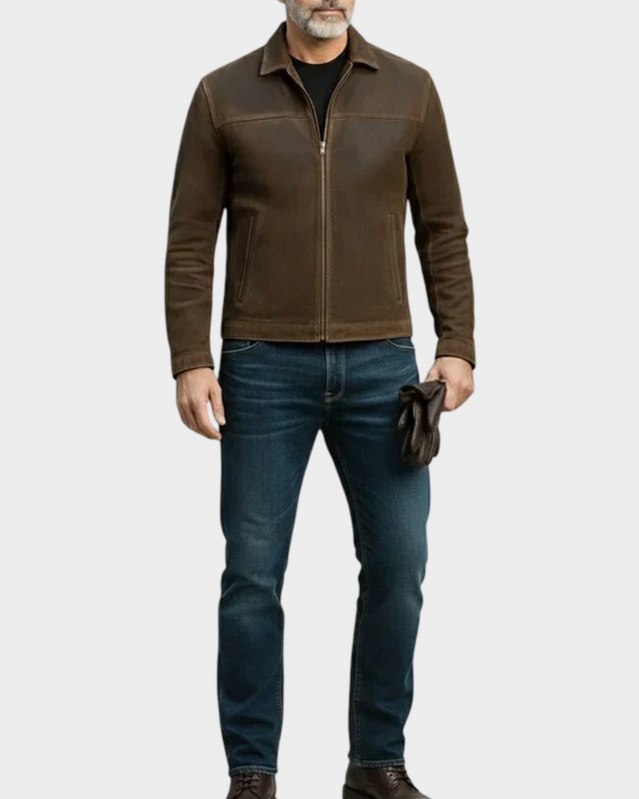 Mathis | Veste effet daim