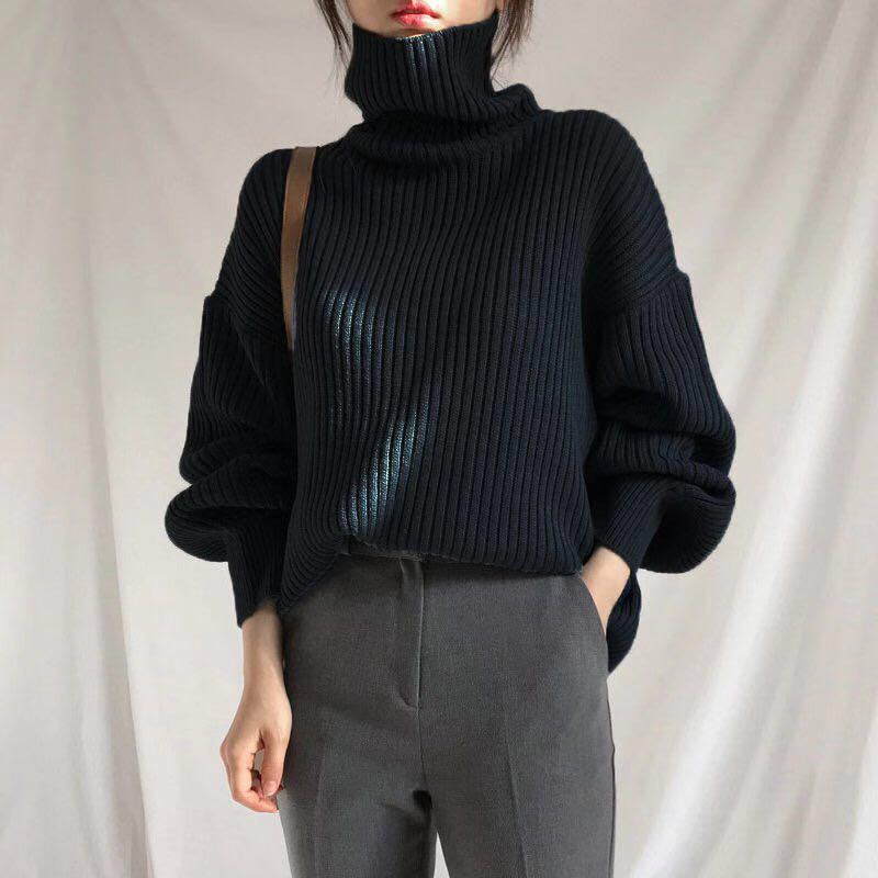 Inès | Pull Col Roulé chic