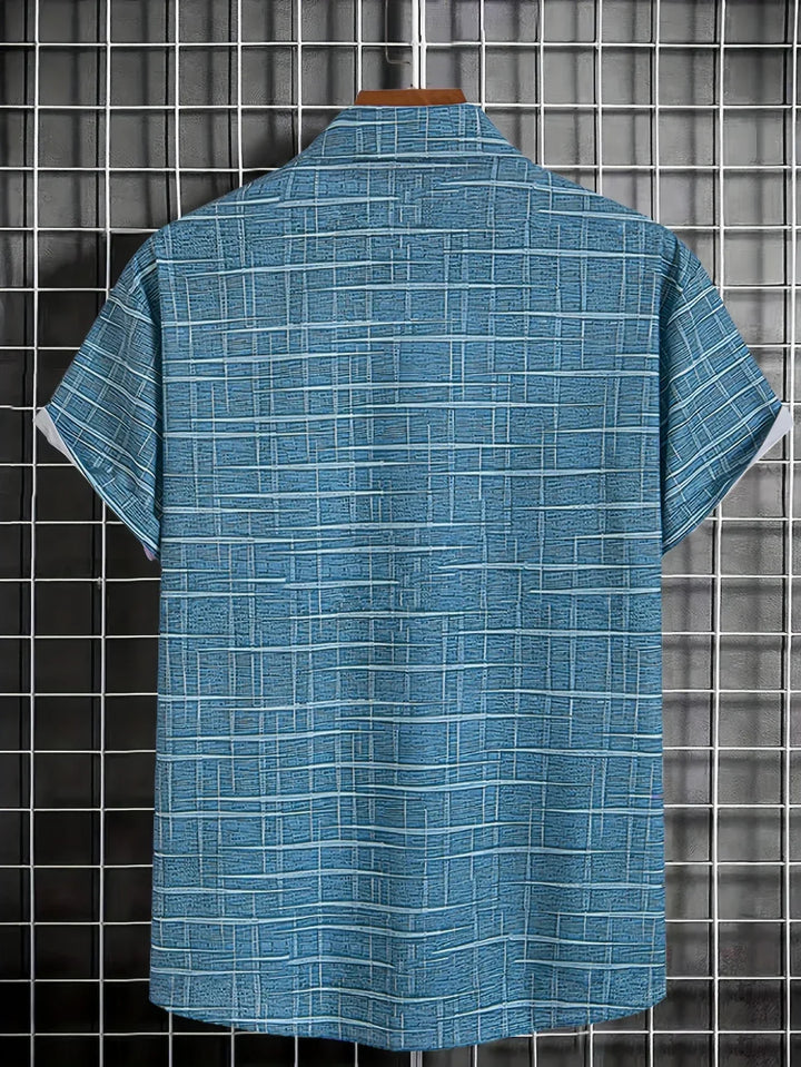 Denis | Chemise élégante à motif rayé et à