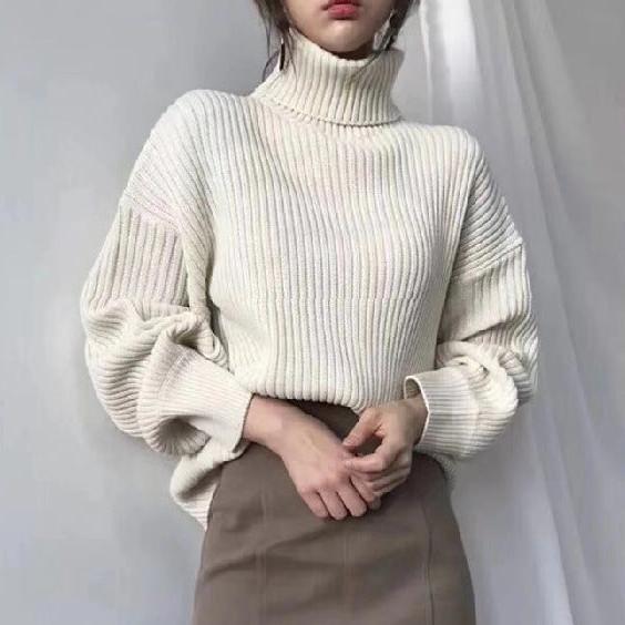 Inès | Pull Col Roulé chic