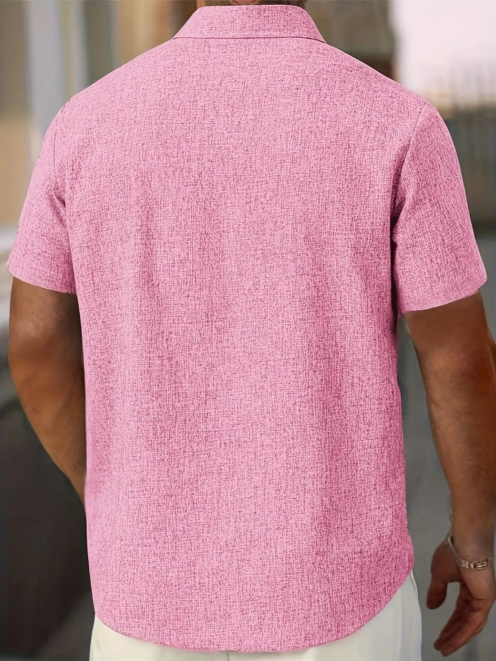 Adrien | Chemise légère à manches courtes en
