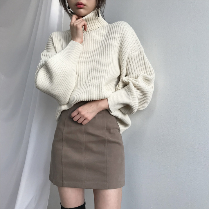 Inès | Pull Col Roulé chic