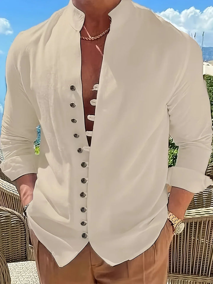Bruno | Chemise légère en coton à manches