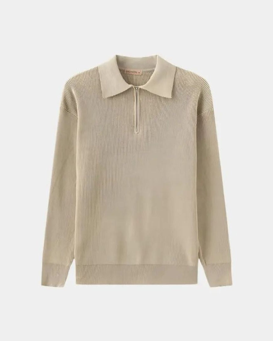 David | Pull Polo avec Zip