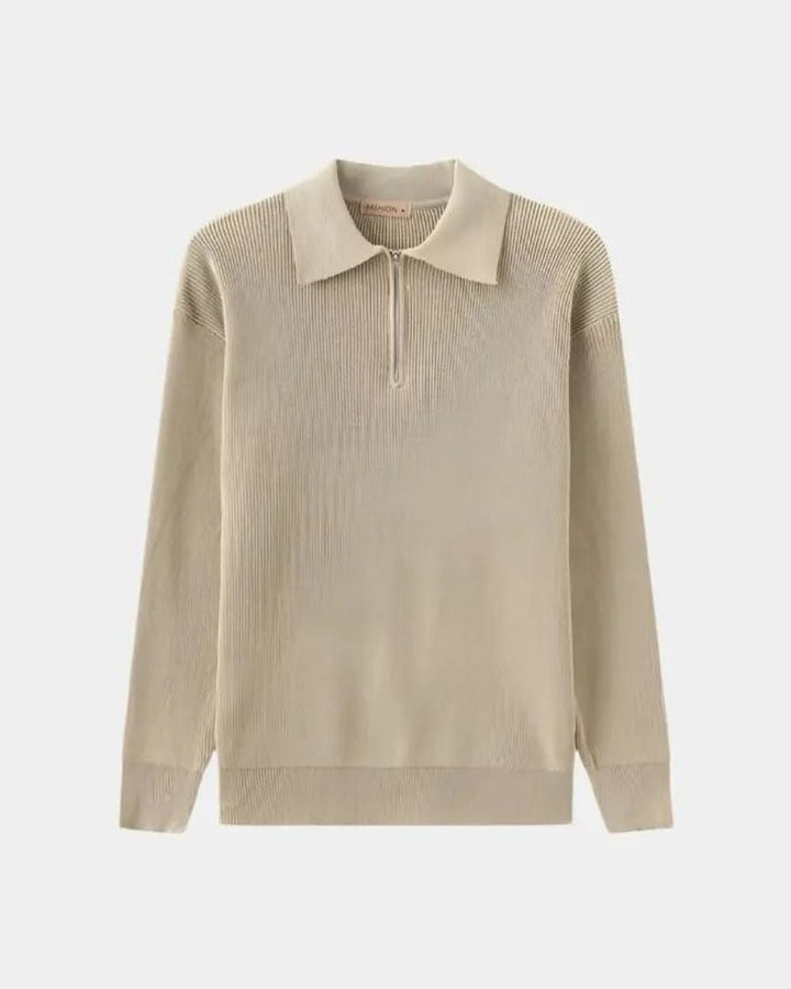 David | Pull Polo avec Zip