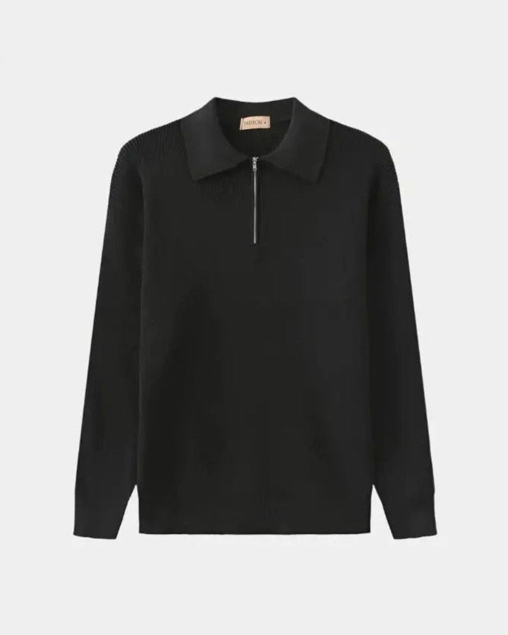 David | Pull Polo avec Zip