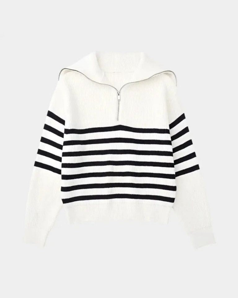 Felix | Pull en Maille à Rayures