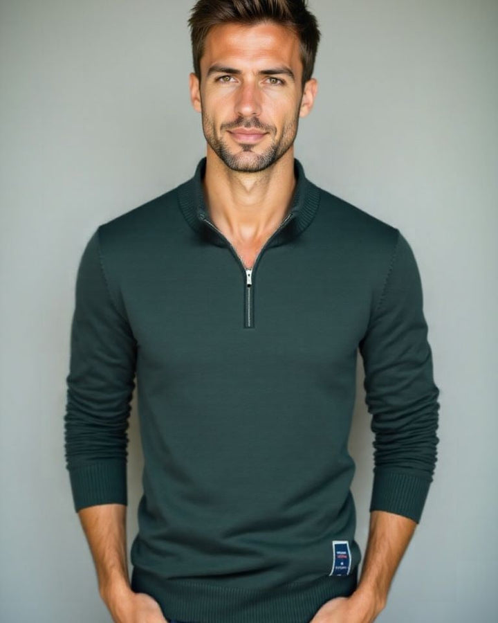 Frederik | Sweat-shirt à fermeture