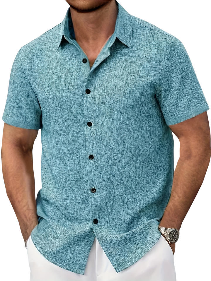 Adrien | Chemise légère à manches courtes en