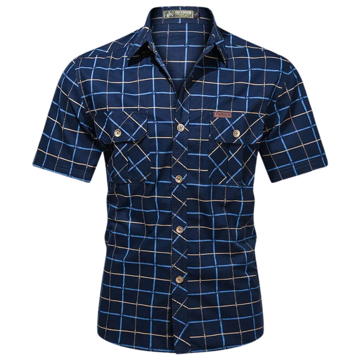 Cédric | Chemise élégante à manches courtes à