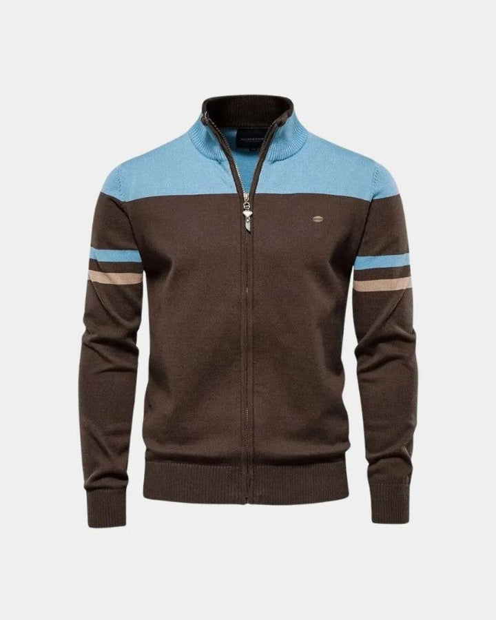 Mathias | Cardigan zippé