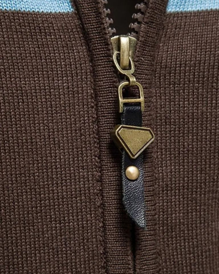 Mathias | Cardigan zippé