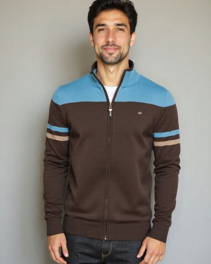 Mathias | Cardigan zippé