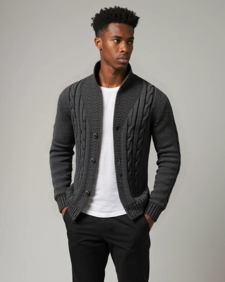 Noah | Cardigan Élégant pour Hommes