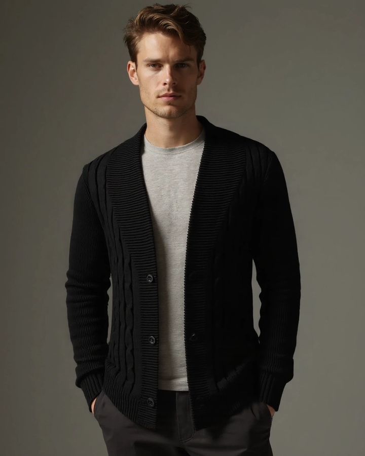Noah | Cardigan Élégant pour Hommes