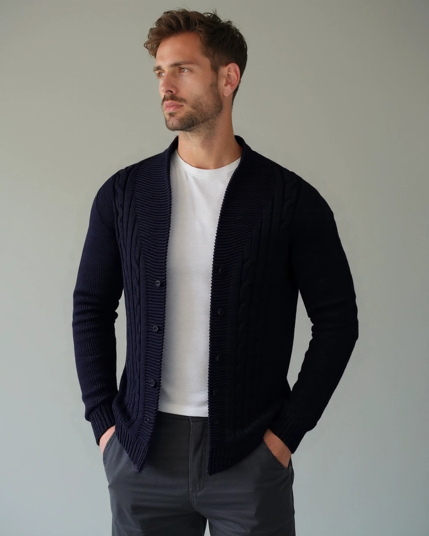 Noah | Cardigan Élégant pour Hommes