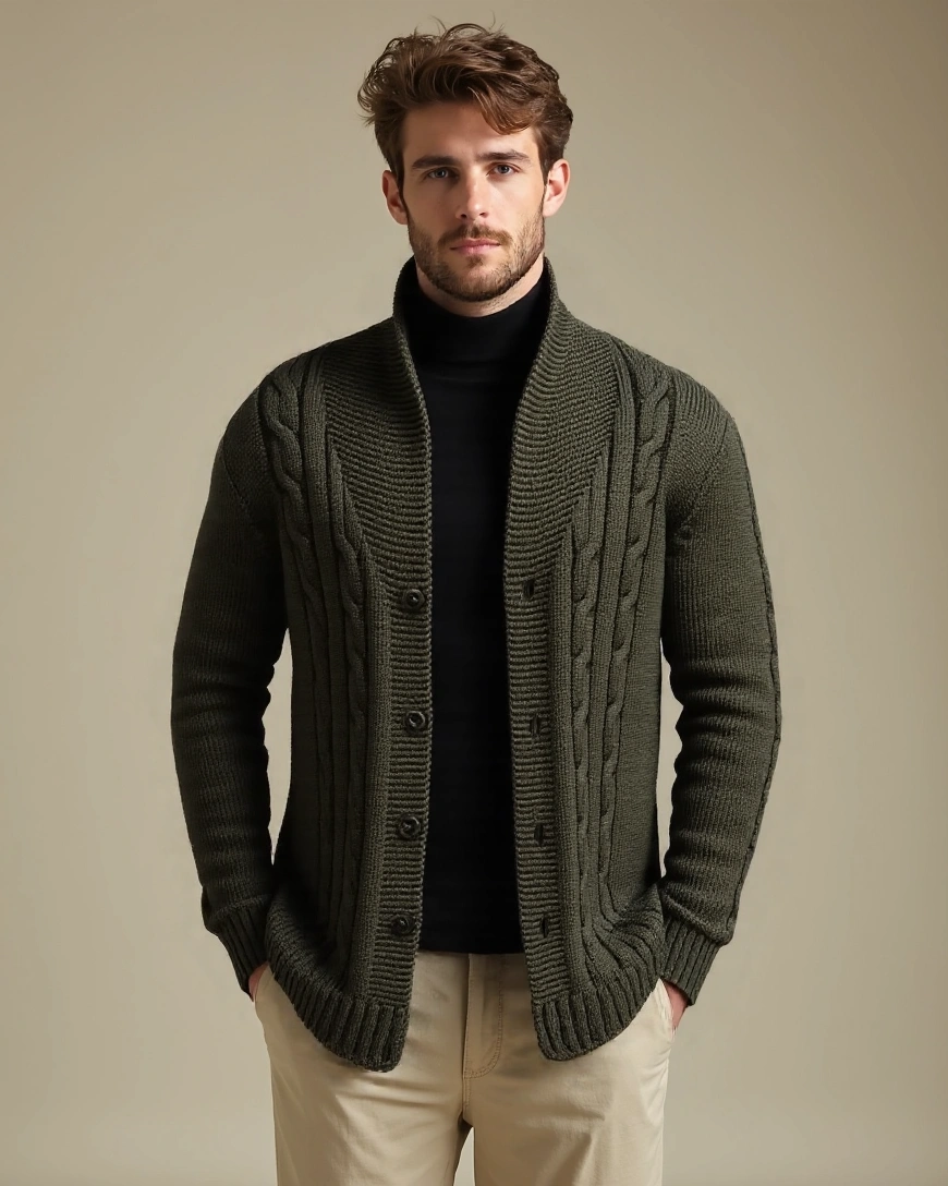 Noah | Cardigan Élégant pour Hommes