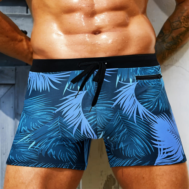 Rufus | Boxer de Bain Tropical Moderne