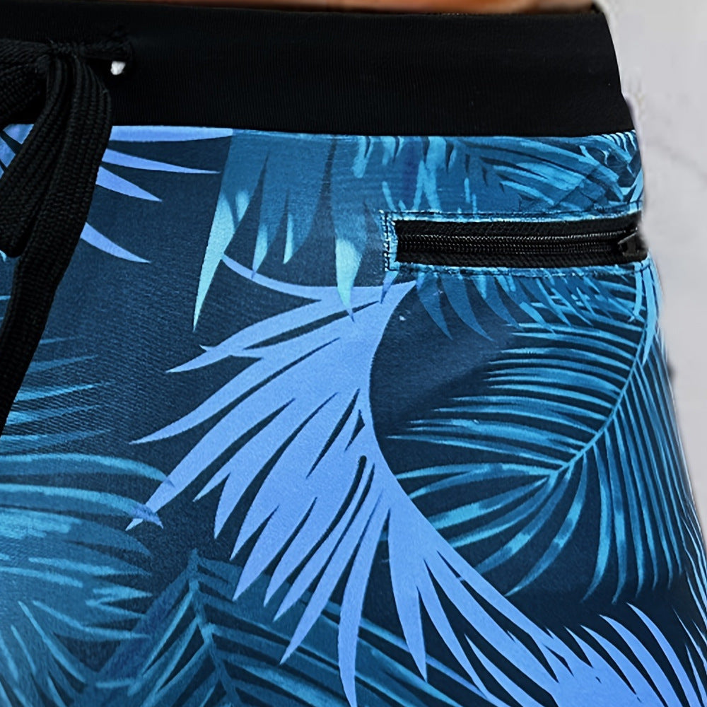 Rufus | Boxer de Bain Tropical Moderne