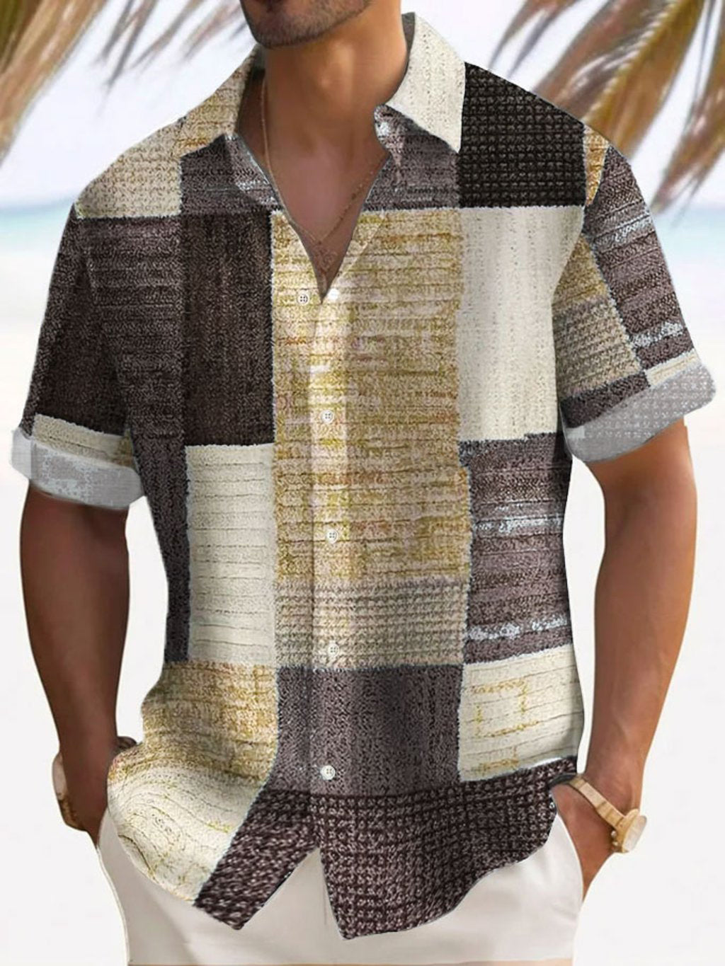 Julien | Chemise élégante à manches courtes