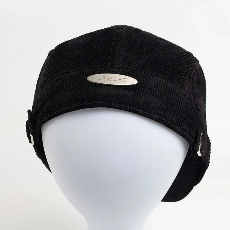 Emmanuel | Casquette en velours côtelé pour