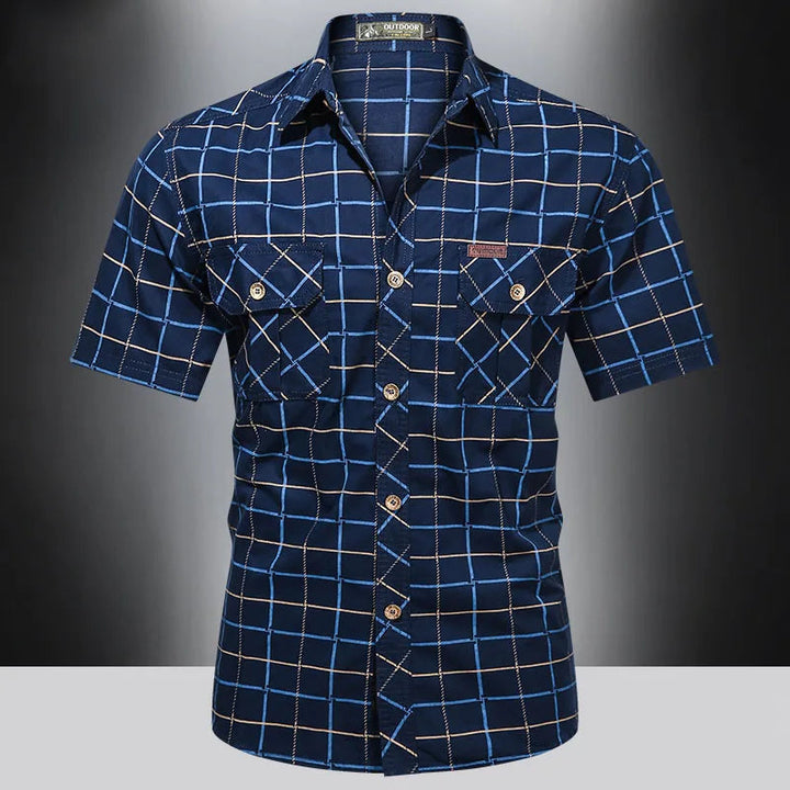 Cédric | Chemise élégante à manches courtes à
