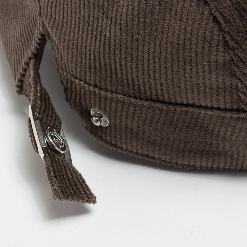 Emmanuel | Casquette en velours côtelé pour