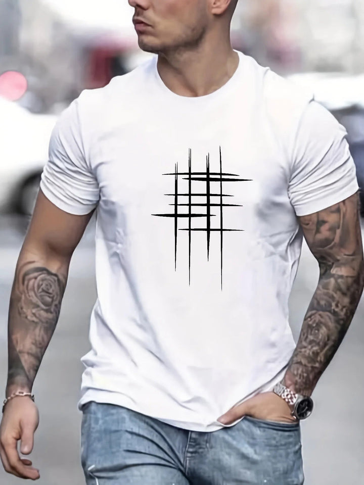 Frédéric | T-shirt élégant à col rond avec