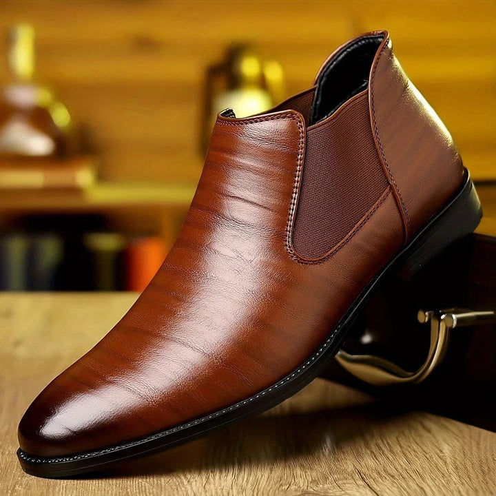 Simon | Bottines En Cuir Élégantes