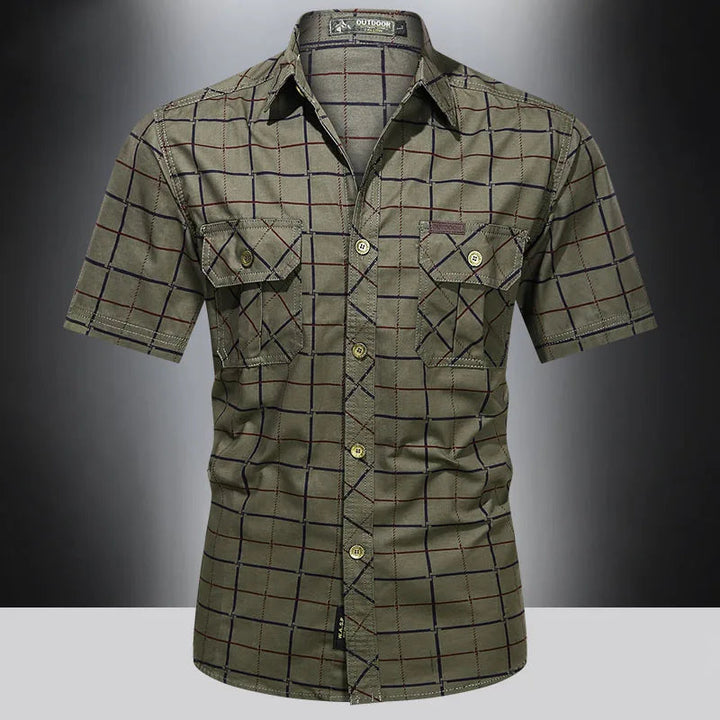 Cédric | Chemise élégante à manches courtes à
