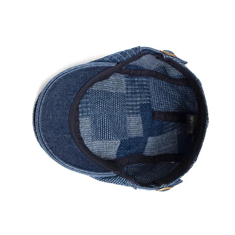 Dimitri | Casquette en denim pour homme