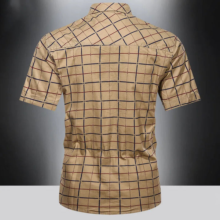 Cédric | Chemise élégante à manches courtes à