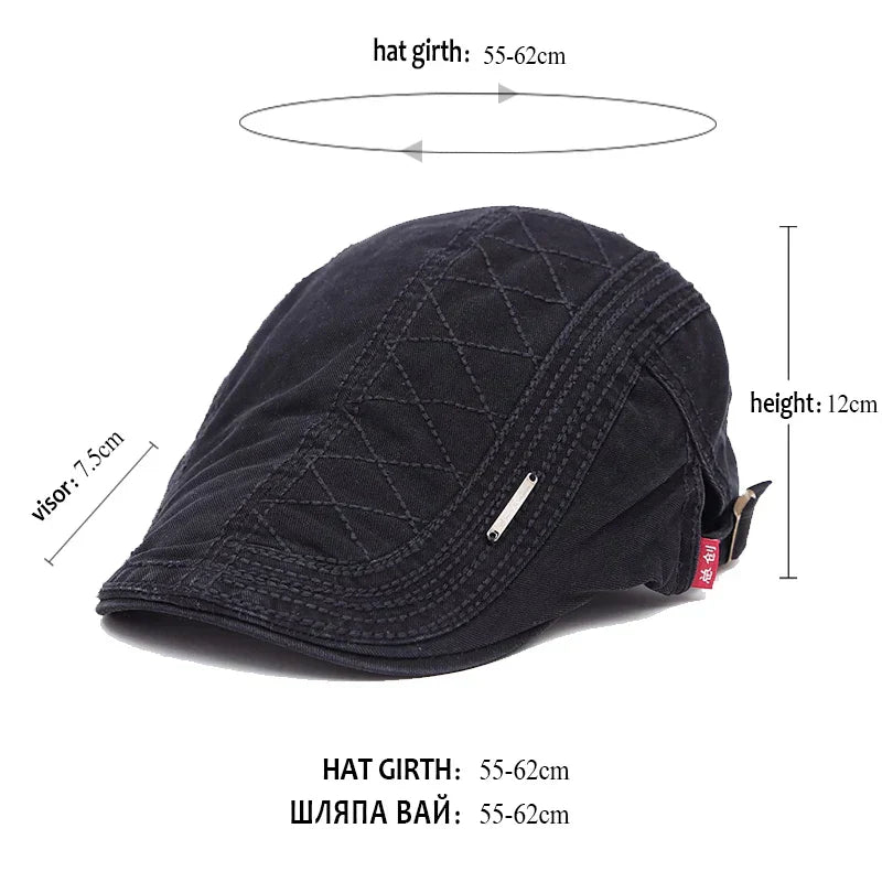 Ismaël | Casquette vintage avec motif
