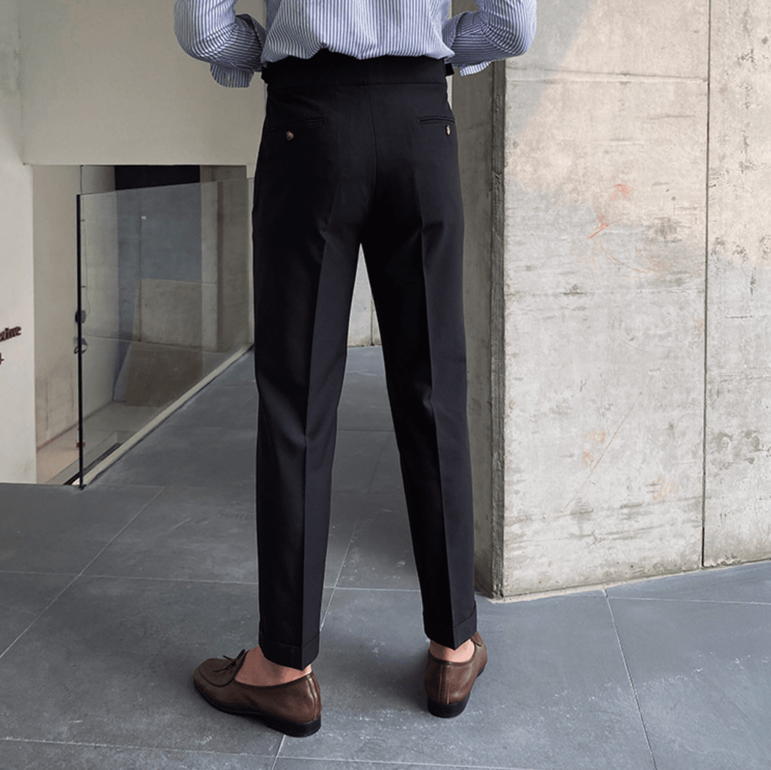 Edward | Pantalons Taille Haute Élégants