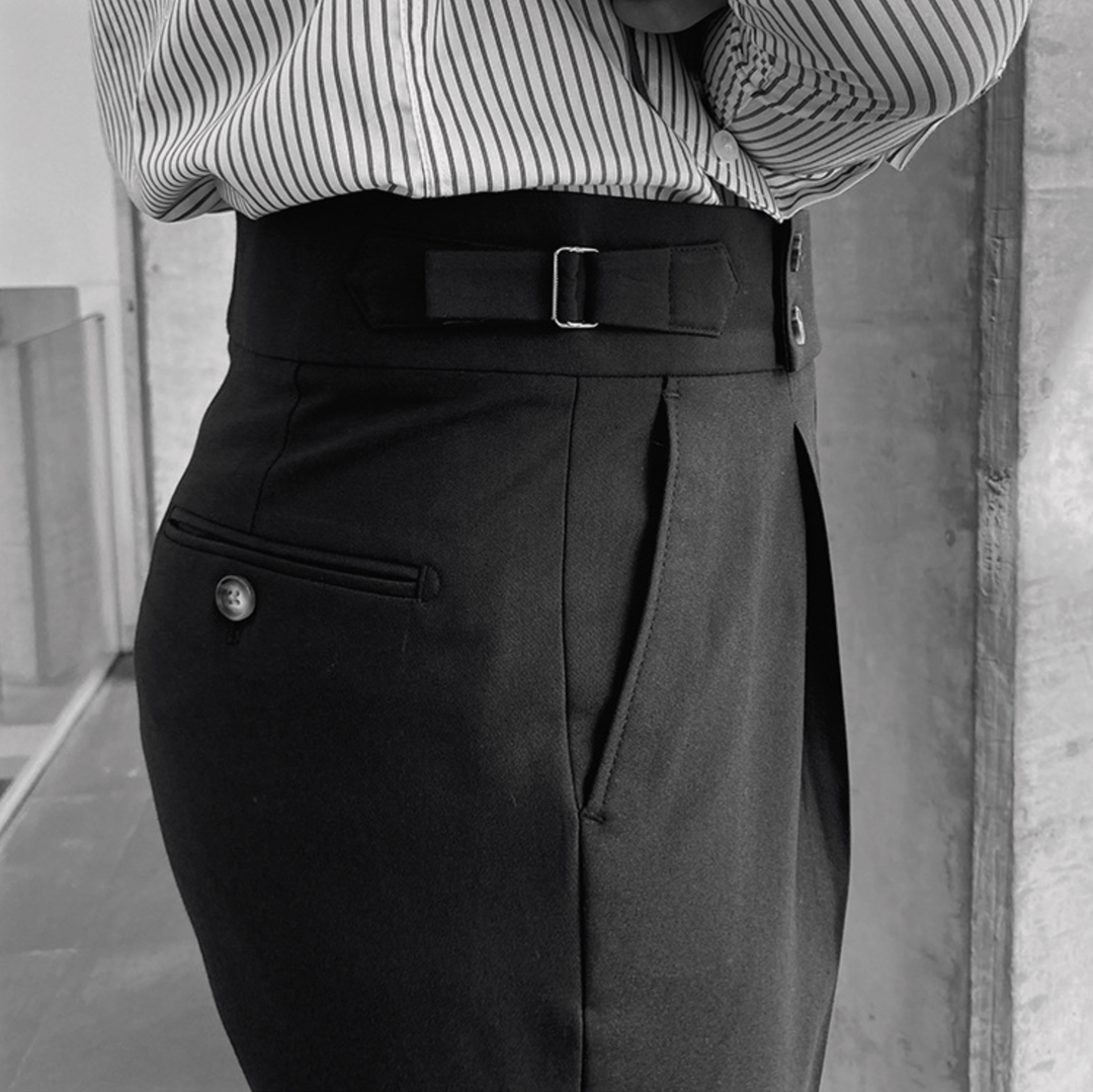 Edward | Pantalons Taille Haute Élégants