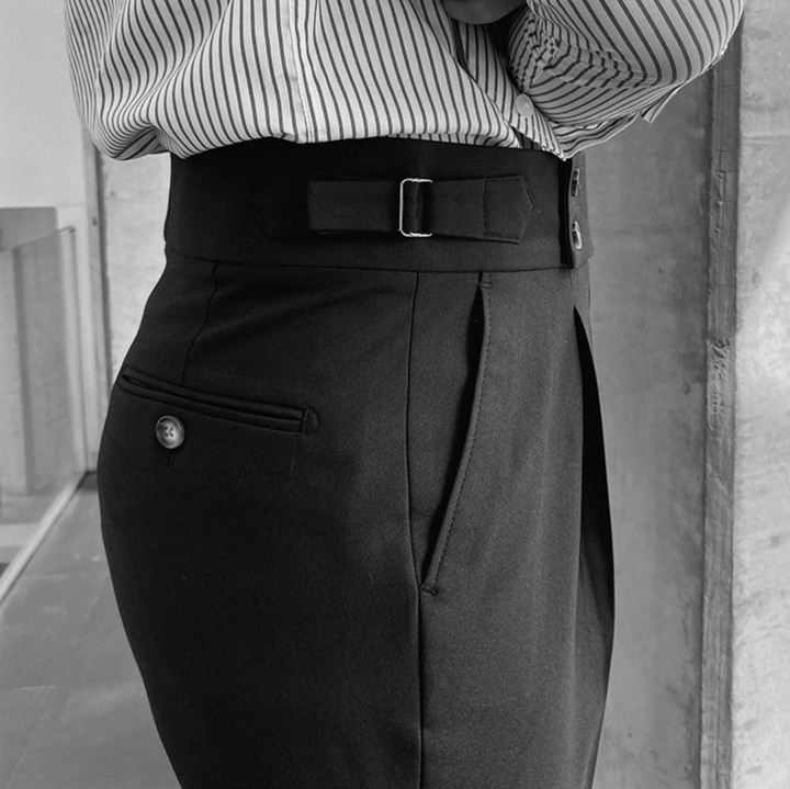Edward | Pantalons Taille Haute Élégants