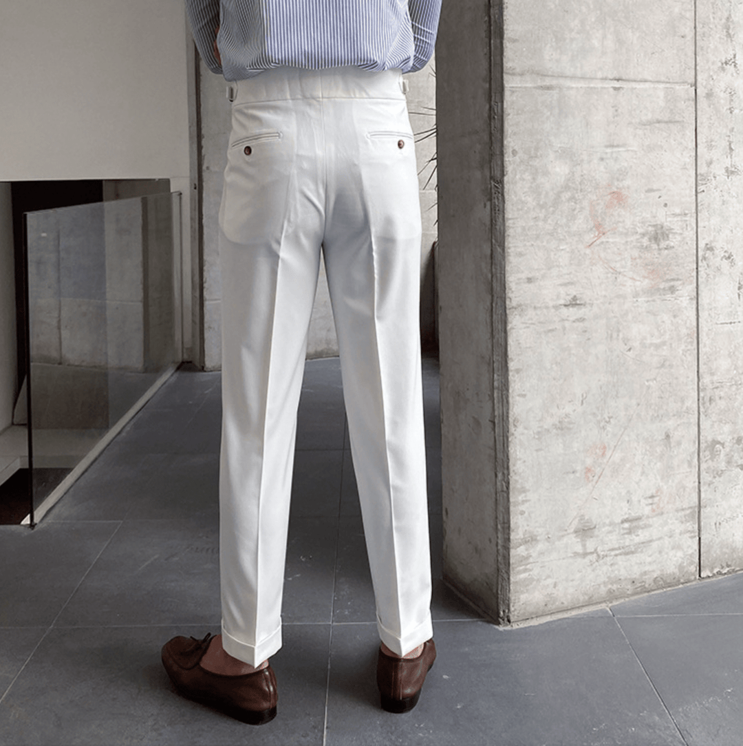 Edward | Pantalons Taille Haute Élégants