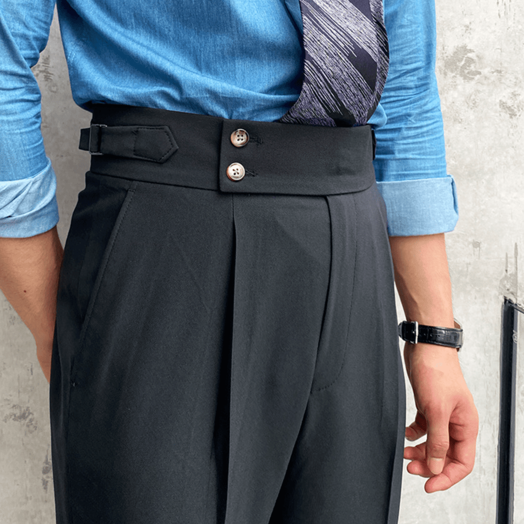 Edward | Pantalons Taille Haute Élégants
