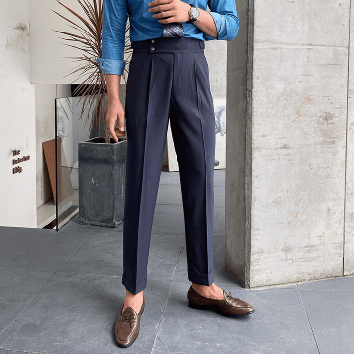 Edward | Pantalons Taille Haute Élégants