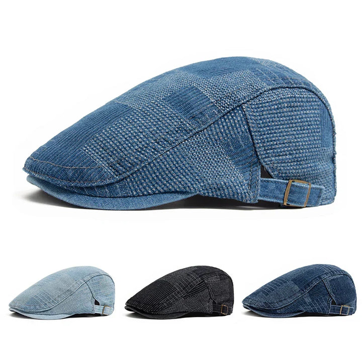 Dimitri | Casquette en denim pour homme